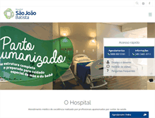 Tablet Screenshot of hsjb.com.br